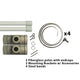 Light Pole Banner Hardware Set