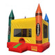 Light-Commercial Crayon Bouncer 13'x13'