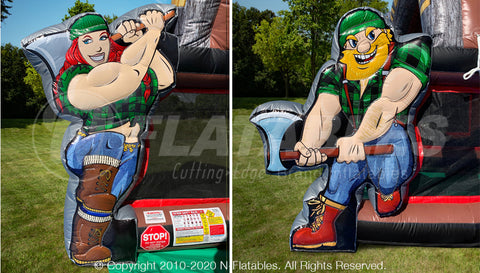 Inflatable Lumberjack Axe Throw™ (Single)