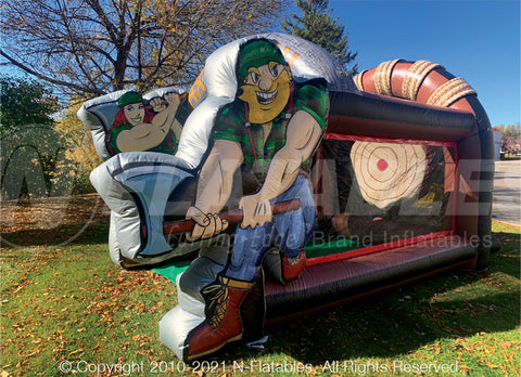 Inflatable Lumberjack Axe Throw™ (Single)