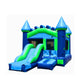 15'H Blue Inflatable Mini Combo by Tago's Jump