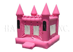Buy Pink Castle Bounce House for Commercial Use