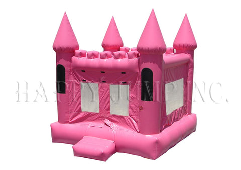 Buy Pink Castle Bounce House for Commercial Use