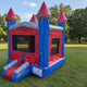 Marble Blue Castle 11x11 Commercial Inflatable Bounce House - MN1110-1MB