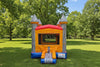 Image of Marble Gray Castle Commercial Inflatable Bounce House - MN1110-1MG 11x11