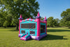 Image of Module Castle (Marble Teal) Commercial Inflatable Bounce House - MN1165-1MT