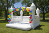 Image of Elegant White Wedding Bounce House