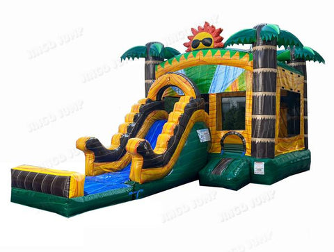 Marble Front Slide Jungle Combo ( Wet /Dry )