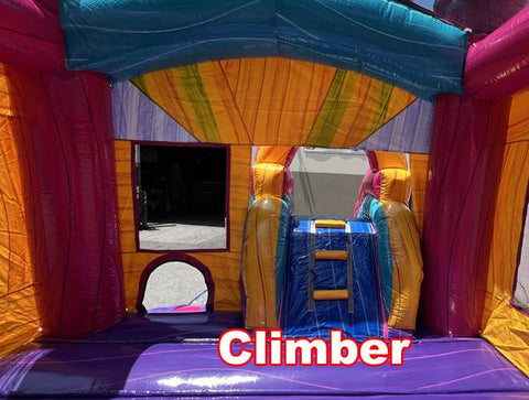 Marble Front Slide Princess Combo ( Wet /Dry )