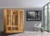 Image of Maxxus "Bellevue" 3 Person Low EMF FAR IR Sauna (MX-J306-01)