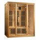 Maxxus Bellevue 3-Person Low EMF (Under 8MG) FAR Infrared Sauna (Canadian Hemlock) by Dynamic Saunas Direct