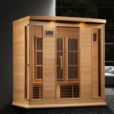 Maxxus 4 Person Low EMF FAR IR Sauna (MX-K406-01)