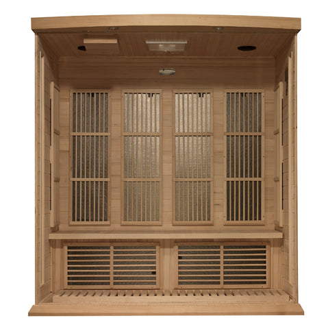 Maxxus 4 Person Low EMF FAR IR Sauna (MX-K406-01)