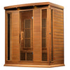 Image of Maxxus "Chaumont" 4 Person Near Zero EMF FAR IR Sauna (MX-K406-01-ZF CED / MX-M406-01-ZF CED)