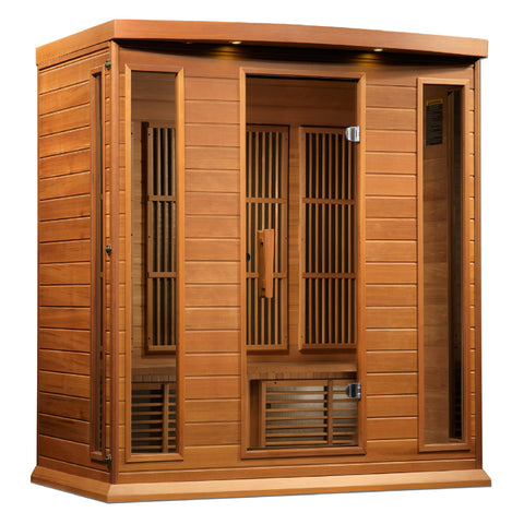 Maxxus "Chaumont" 4 Person Near Zero EMF FAR IR Sauna (MX-K406-01-ZF CED / MX-M406-01-ZF CED)
