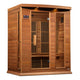 Maxxus 3 Per Near Zero EMF FAR Infrared Carbon Canadian Red Cedar Sauna by Dynamic Saunas Direct