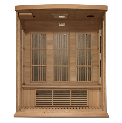 Maxxus 3 Person Low EMF FAR IR Sauna (MX-K306-01)