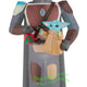 6 1/2' Stars Wars The Mandalorian w/ The Child & Christmas Ornament by Gemmy Inflatables