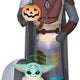 6.5' Star Wars The Mandalorian w/ The Child and Pumpkin by Gemmy Inflatables