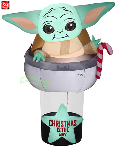 6' Star Wars The Child Floating in Pod