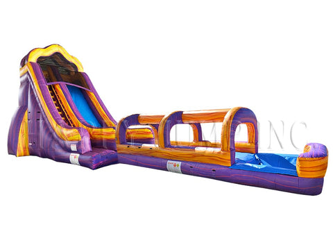 Purple Bay Inflatable Water Slide - WS4169