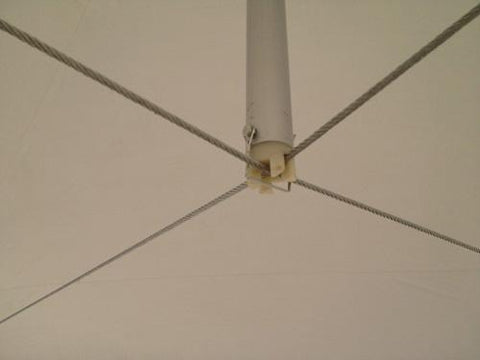 8'H High Peak Frame Tent Sidewalls with All Windows