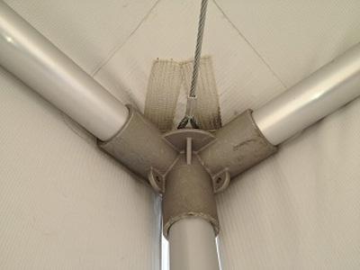 Marquee Tent 20'x20' w/ Clear Top