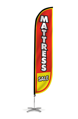 Mattress Sale Feather Flag