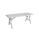 Plastic Blow Mold Rectangular Folding Tables Comseat