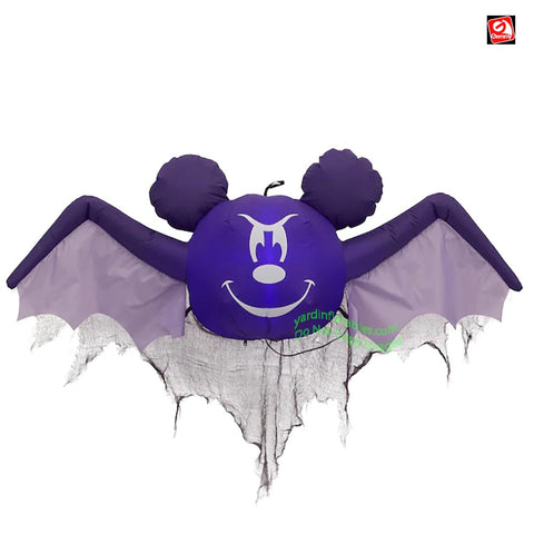 4' Disney Hanging Mickey Mouse As A Ghost by Gemmy Inflatable