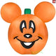 9 1/2' Gemmy Airblown Inflatable Halloween Disney Mickey Mouse Pumpkin Jack-O-Lantern