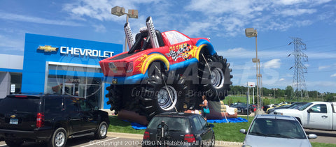 18'H Monster Truck Combo by Cutting Edge