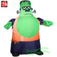 3 1/2' Gemmy Airblown Inflatable Halloween Frankenstein Monster With Big Chin