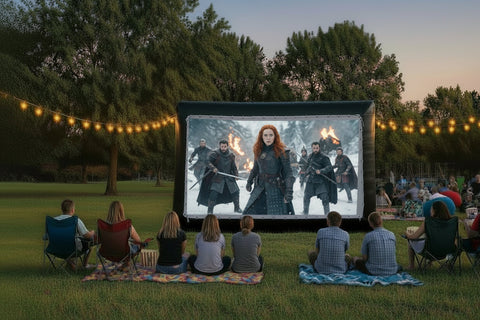 Inflatable Movie Screen | Inflatable Outdoor Movie Screen - AD9495