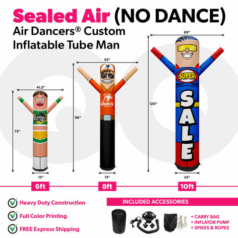Custom Air Dancer® Shaped Inflatable (Non-Moving)