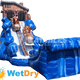 23'H North Woods Flume Wet/Dry Slide by Cutting Edge
