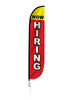 Image of Now Hiring Feather Flag