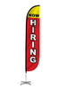 Image of Now Hiring Feather Flag