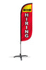 Image of Now Hiring Feather Flag