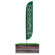 Nursery Feather Flag