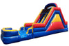 Image of 12'H Dual Lane Slide With Removable Pool