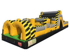 10'H 40'L Construction Obstacle Course by MoonWalk USA