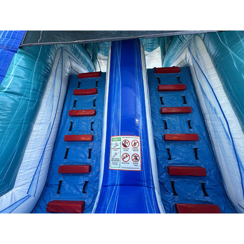 45'L Tiki Obstacle Course Wet n Dry