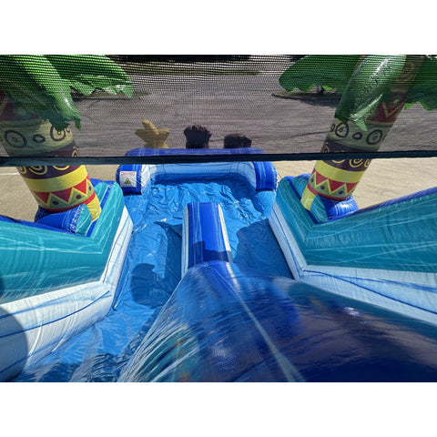 45'L Tiki Obstacle Course Wet n Dry