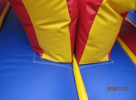 45'Lx12'H Wet n Dry Obstacle Red