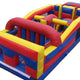 7'H 31'L 7-Element Red Obstacle Course by MoonWalk USA