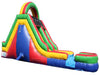 Image of 12'H 2-Lane Slide Green
