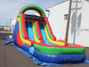 Image of 12'H 2-Lane Slide Green
