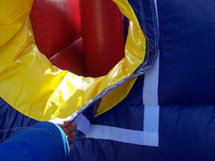 11'H 24'L Obstacle Course Red by MoonWalk USA