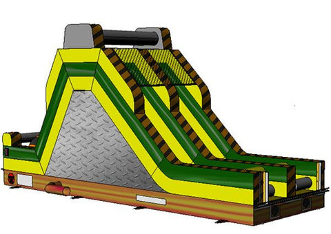 34'L 2-Lane Toxic Slide Piece (CLEARANCE)